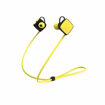 M3 Sports Wireless Bluetooth Earphone Earbuds V4.1 Stereo Headset Bass Earphones With Mic In-Ear For IPhone 7/6 SmartPhone - Kuning