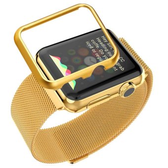Bandmax Band for Apple Watch High Quality 42MM 18K Real Gold Plated Women/Men Accessories