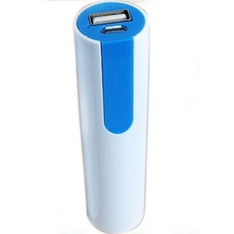 Power Bank Exchangeable Cell Case For 1Pcs 18650 - Blue