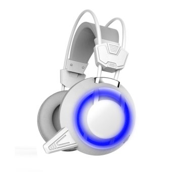 Generic Headphone Plextone Gaming PC835 with LED - White