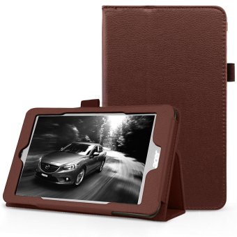 PU Leather Multi-Angle Stand Magnetic Smart Cover Case For Acer Iconia One 8 B1-810 8-Inch(Brown) - intl