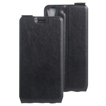 PU Leather Case Flip Pouch Cover For Huawei Honor 5A / Huawei Y6II Y6 2 (Black)