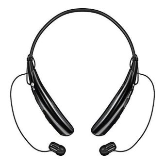 Headset Tas Earphone Bluetooth Earphone untuk LG HBS-750 (Hitam) - intl