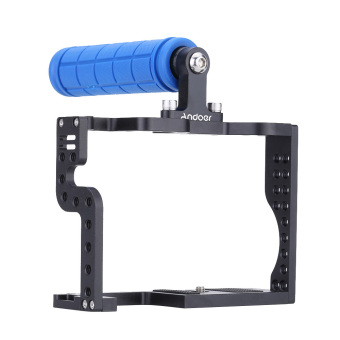 Andoer DSLR Camera Cage Rig with Top Handle Grip for Panasonic Lumix GH3 GH4 Camera - intl