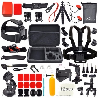 New Gopro Accessories kit/set for GoPro HERO 4 3+ 3 2 1 BlackSilver SJ4000 SJ5000 SJ6000 XIAOMI YI Sports Camera Accessories