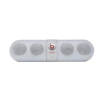 Universal Beats Pill Silver Bluetooth Speaker - Putih