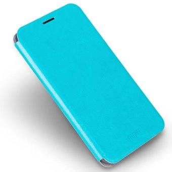 MOFI PU Leather & Soft TPU Cover Case Shell Compatible for Huawei Ascend P9 (Blue)