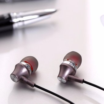 Foneng new gm in-ear earplugs drive-by-wire into metal headset is compatible with all mobile phone E535 - intl