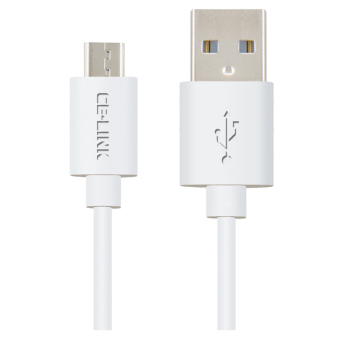 CE-LINK 4062 2 M Micro USB Android Data Cable for Samsung/ MI/ MEIZU/ Sony/ HTC/ HUAWEI （White) - Intl