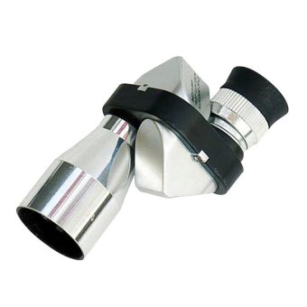 Mini Teropong Monokular Portable Mini 8x Corner Telescope Aluminium - Silver