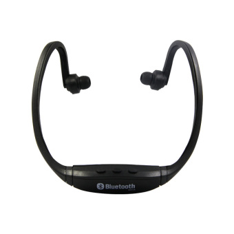 uNiQue Headset Bluetooth Sport MP3 Player - Hitam