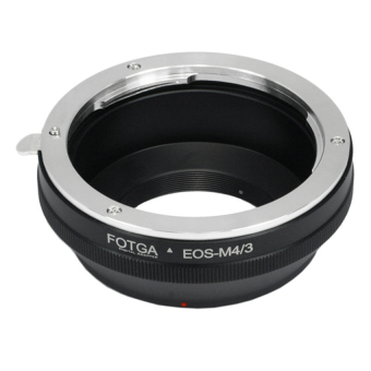 Fotga Adapter for Canon EOS EF EF-S Lens to Panasonic Olympus Micro 4/3 M4/3 Camera (Black) - intl