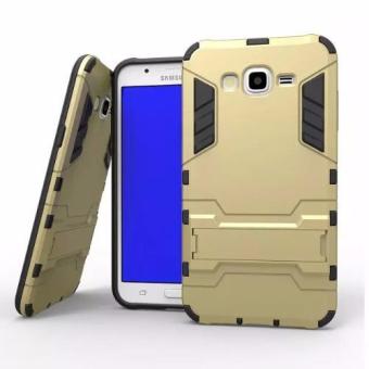 ProCase Shield Armor Kickstand Iron Man Series for Samsung Galaxy On 7/G6000 - Gold