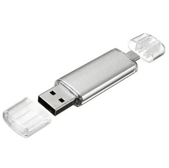 Usb Flash Drive 32GB Pendrive Smart Phone Pen Dive 32GB OTG Usb Stick External Storage Tablet PC Usb 2.0(silver) - Intl