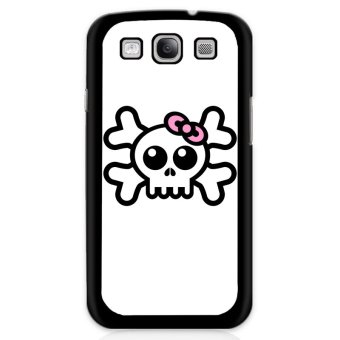 Ym Funny Wear Bowknot Skeleton Printed Phone Case for Samsung Galaxy Grand 2 (Black)