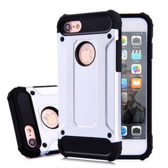 Auswish Heavy Duty Phone Case Cases Hybrid Shockproof Silicone TPU Bag Rugged Armor Back Cover Shell For Apple iPhone 7 plus 5.5 - intl