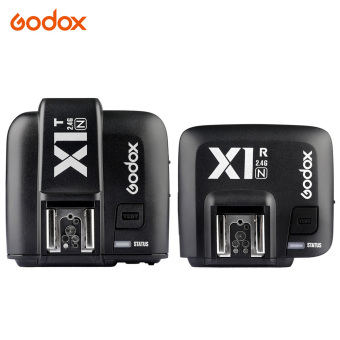 Godox X1N TTL 2.4GHz Wireless Flash Trigger with Screen Multi-functional Transmitter + Receiver for Nikon - intl