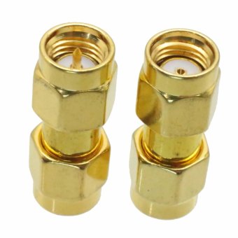 Fliegend 1pce SMA male plug to RP-SMA male jack center RF coaxial adapter connector
