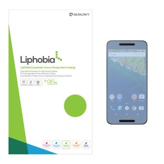 Gilrajavy 2PCS Clear Liphobia Screen Protector Nexus 6P