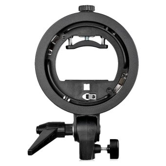 Godox Durable Plastic S-type S - EC Mount Photography Flash Bracket(Black)(OVERSEAS) - intl