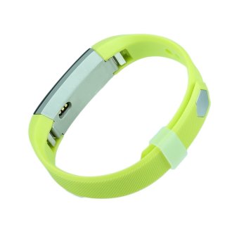 Lantoo Accessory Silicone Watch Band for Fitbit Alta, Size Large, Available in 10 colors（ Lime）