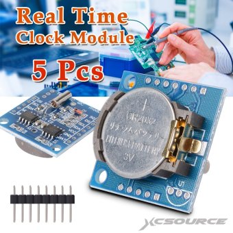XCSOURCE I2C Tiny RTC DS1307 Real Time Clock Module AT24C32 Board for Arduino TE187 Set of 5