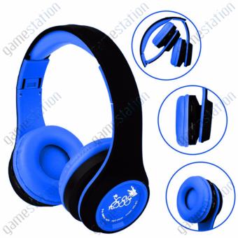 888 Stereo Bluetooth HeadPhones - Blue