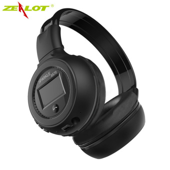 Good quality Original Zealot B570 Stereo Wireless Headset Bluetooth headphone Headband Headset with FM TF LED indicators for mp3 Black - intl