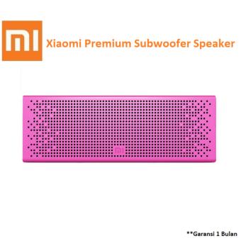 Xiaomi Portable Wireless Subwoofer Bluetooth Speaker Stereo - Pink