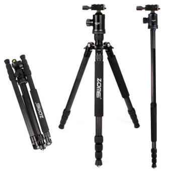 ZOMEI Z888c Carbon Tripod with Ball Head for DSLR Camera Black - Intl