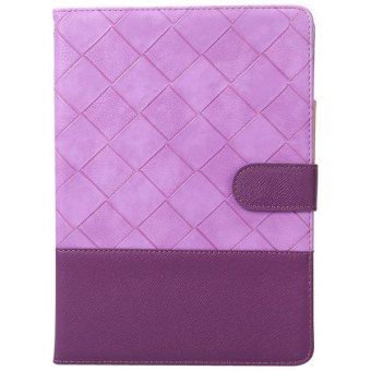 TimeZone PU Leather Cover for iPad Air / 5 (Purple)