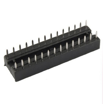 Velishy 28 Pins Narrow IC Sockets Adaptor (Black)