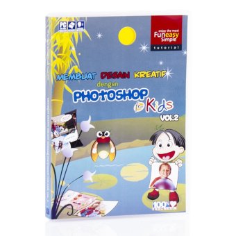 Tokoedukasi CD Tutorial Adobe Photoshop CS4 for Kids vol.2 by Simply Interactive