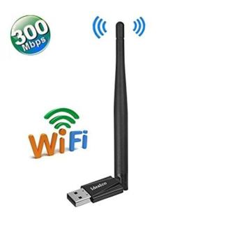 Idealco 300M USB Wifi Dongle 2.4Ghz 802.11N/G/B Wireless Network Wifi Adapter Antenna Wifi Router Network Lan Card Apply to Desktop PC Laptop,for Windows Vista/Win7/Mac/Linux Raspberry Pi 1 2 - intl