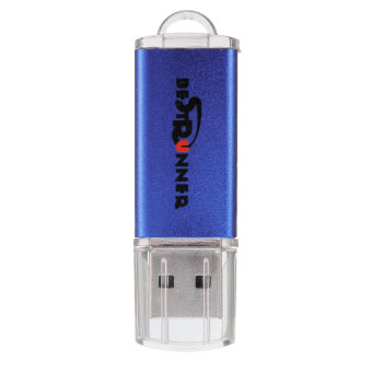 BESTRUNNER 512MB USB2.0 Bright Flash Memory Stick Pen Drive Storage Blue