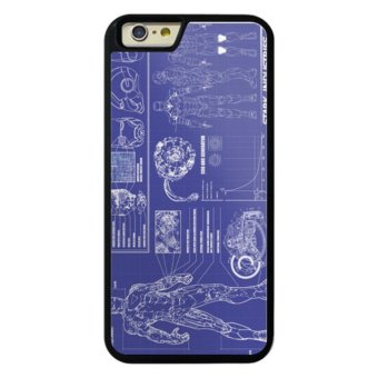 Phone case for Xiaomi Redmi Note 3 Iron Man Blueprint Movie cover for Redmi Note3 - intl