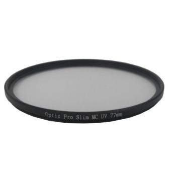 Optic Pro Slim Pro UV 77mm - Hitam