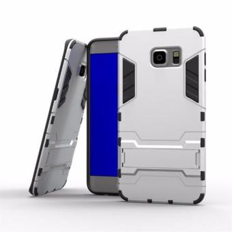 ProCase Shield Armor Kickstand Iron Man Series for Samsung Galaxy S7 - Silver