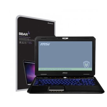Gilrajavy BBAR MSI WT60 Laptop Screen Guard HD Clear - Intl