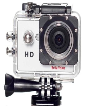 Bella Vision Action Camera BV S8 - Waterproof - Putih