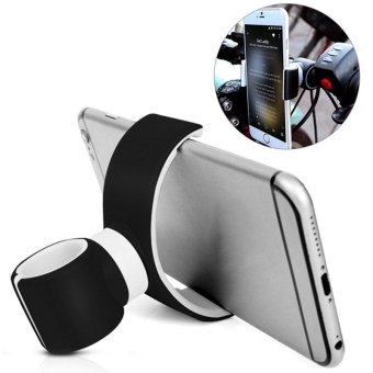 Imixlot Universal Car Phone Holder Double C Vehicles Seat Bracket (Black)