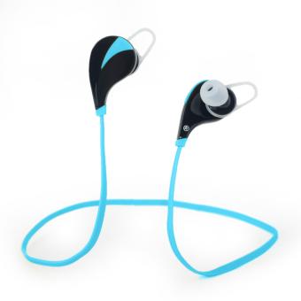 JUSHENG G6 Wireless Bluetooth Noise Cancelling In-Ear Wireless Earbuds Earphones (Blue) - intl