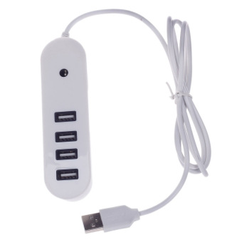 ZUNCLE 4-Port USB 3.0 Hub 96cm-Cable (White)