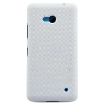 Nillkin Frosted Shield Hard Case Original untuk Nokia Lumia 640 - Putih + Gratis Nillkin Screen Protector