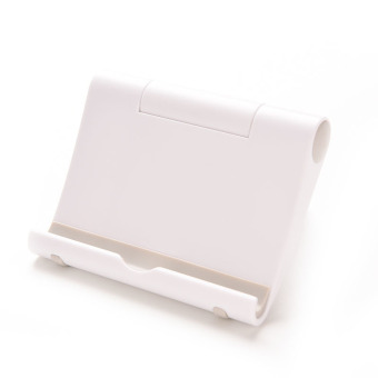 Velishy Stand Mount Holder Multi Angle for iPad iPhone (White)