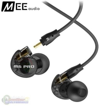 MEE audio M6 PRO Universal-Fit Noise-Isolating Musician's In-Ear Monitors with Detachable Cables clear - intl