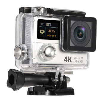 2 Inch Dual Screen LCD Ultra HD Wifi Sports Action Camera4K15fps1080P 60fps 12MP 170° Wide-angle for HDMI OutputWaterproof30m CamCar DVR FPV