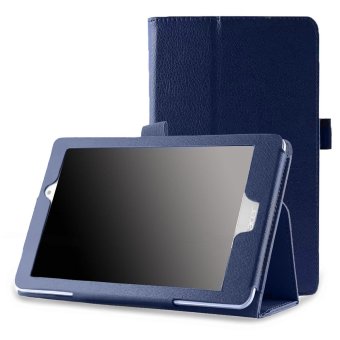 Acer Iconia Tab 8 A1-840FHD A1-840 FHD 8.0-Inch Tablet Case - PU Leather Multi-Angle Stand Auto Sleep Wake Magnetic Smart Cover (Dark Blue)