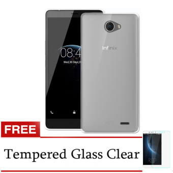 Case For Infinix Note 2 X600 Ultrahin Air Case Series - Clear + Free Tempered Glass