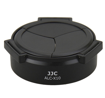 JJC ALC-X10 ALC-X10 Self-Retaining Auto Open Close Auto Lens Cap For FUJIFILM FINEPIX X10 (Black) - intl
